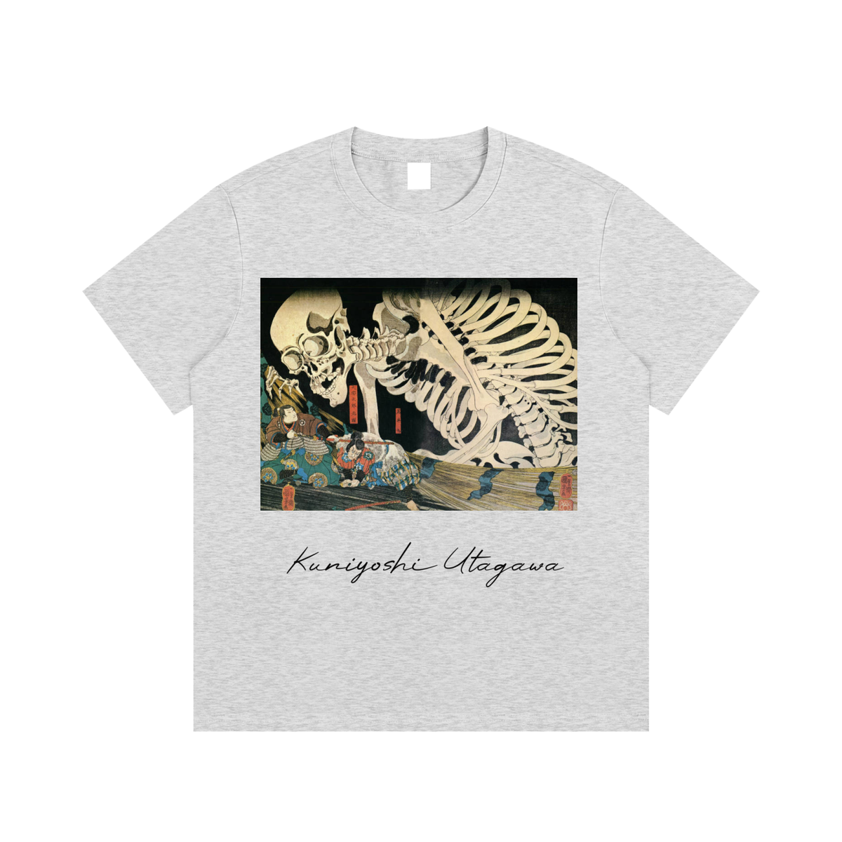 Utagawa Kuniyoshi — Takiyasha the Witch and the Skeleton Spectre — 220gsm T-Shirt