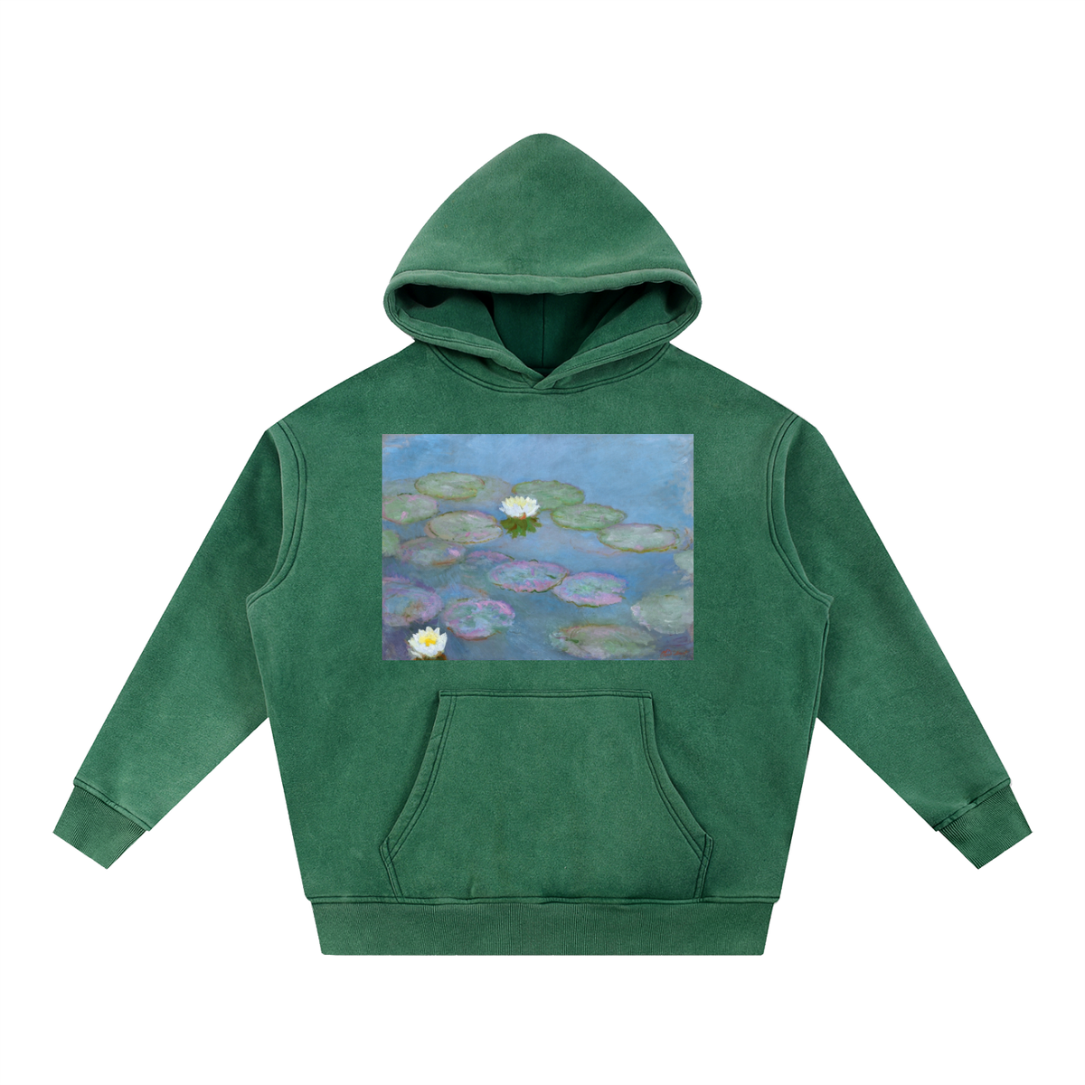 Claude Monet — Water Lilies — 355gsm Hoodie