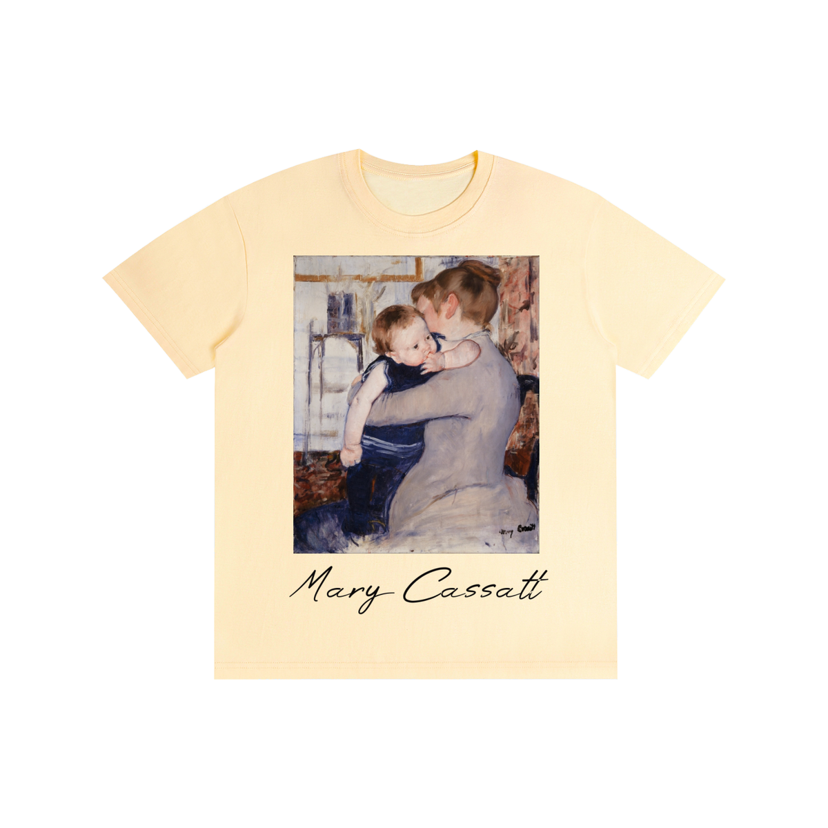 Mary Cassatt — Mother and Child — 180gsm T-Shirt