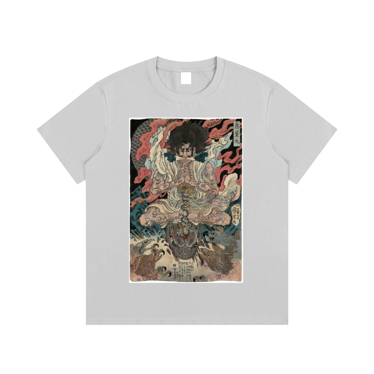 Utagawa Kuniyoshi — Warrior in Battle — 220gsm T-Shirt