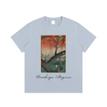 Utagawa Hiroshige — Plum Park in Kameido — 220gsm T-Shirt