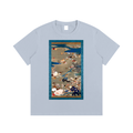 Ogata Kōrin — Cranes by the Water — 220gsm T-Shirt