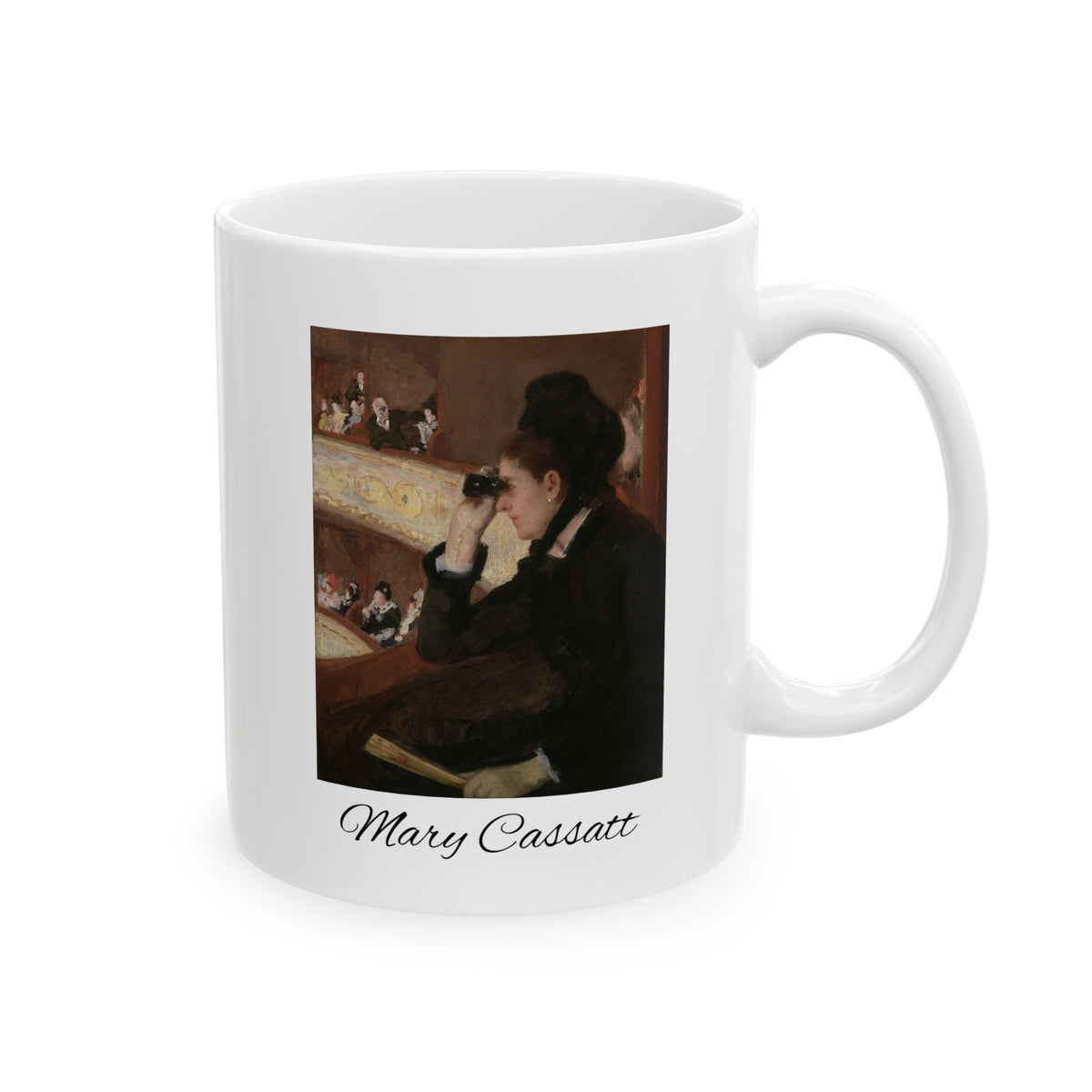 Ceramic Mug — Vintage Coffee Shop Art Print Mug (11oz/15oz)