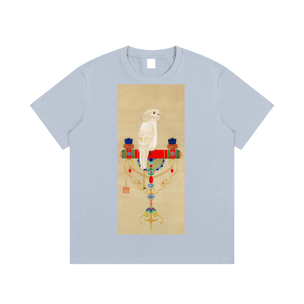 Ogata Kōrin — Cranes and Pine — 220gsm T-Shirt
