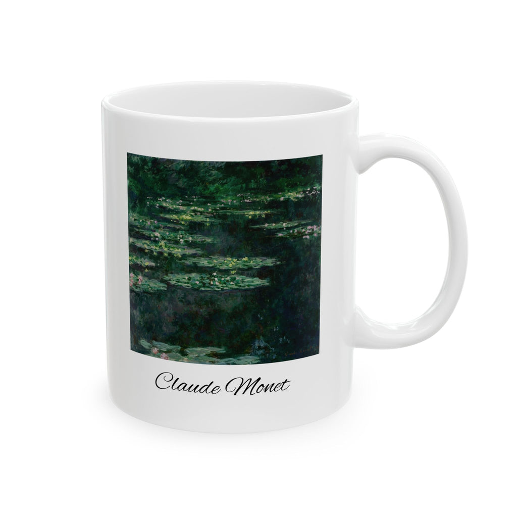 Claude Monet Ceramic Mug — Forest Lake Photo Coffee Cup (11oz & 15oz)