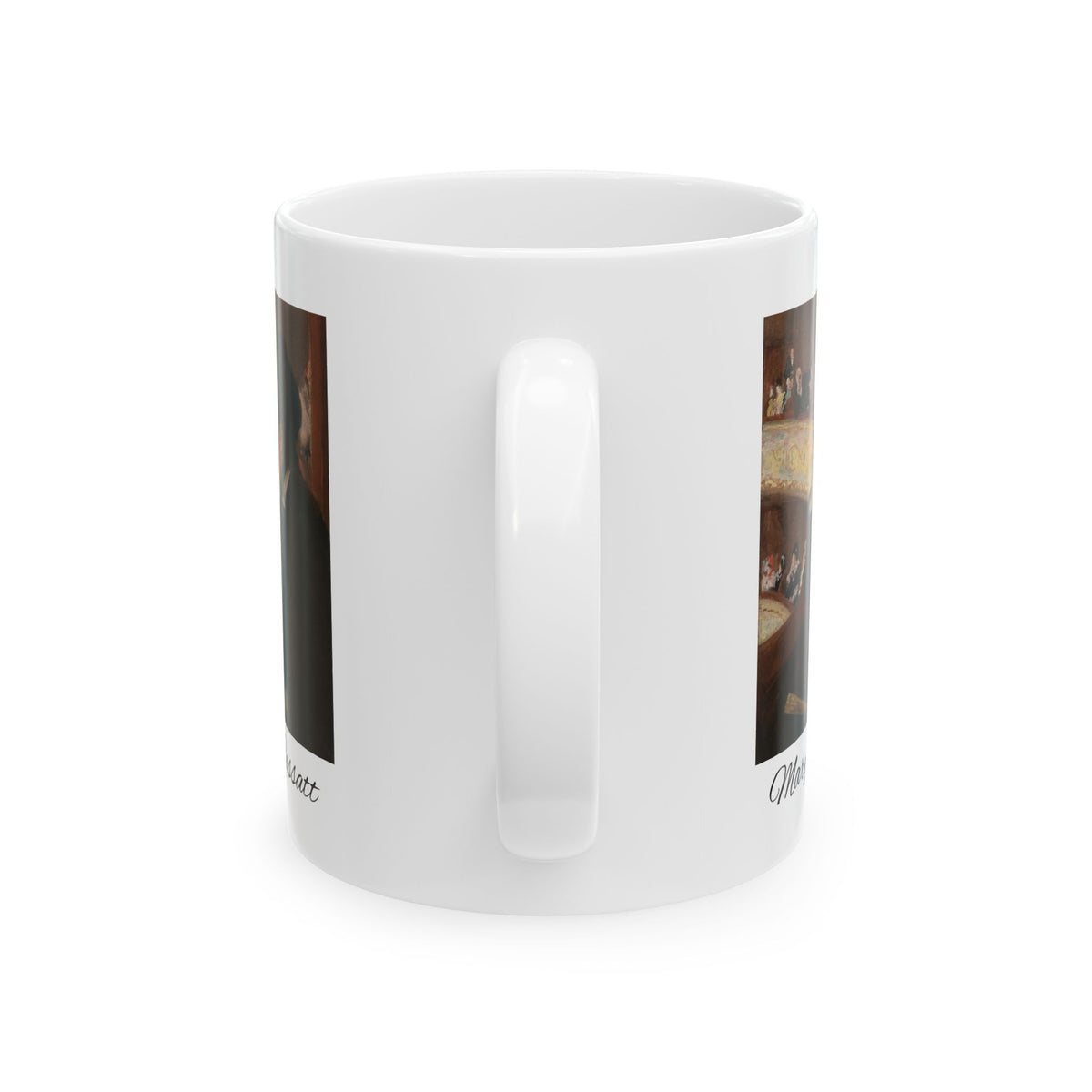 Ceramic Mug — Vintage Coffee Shop Art Print Mug (11oz/15oz)