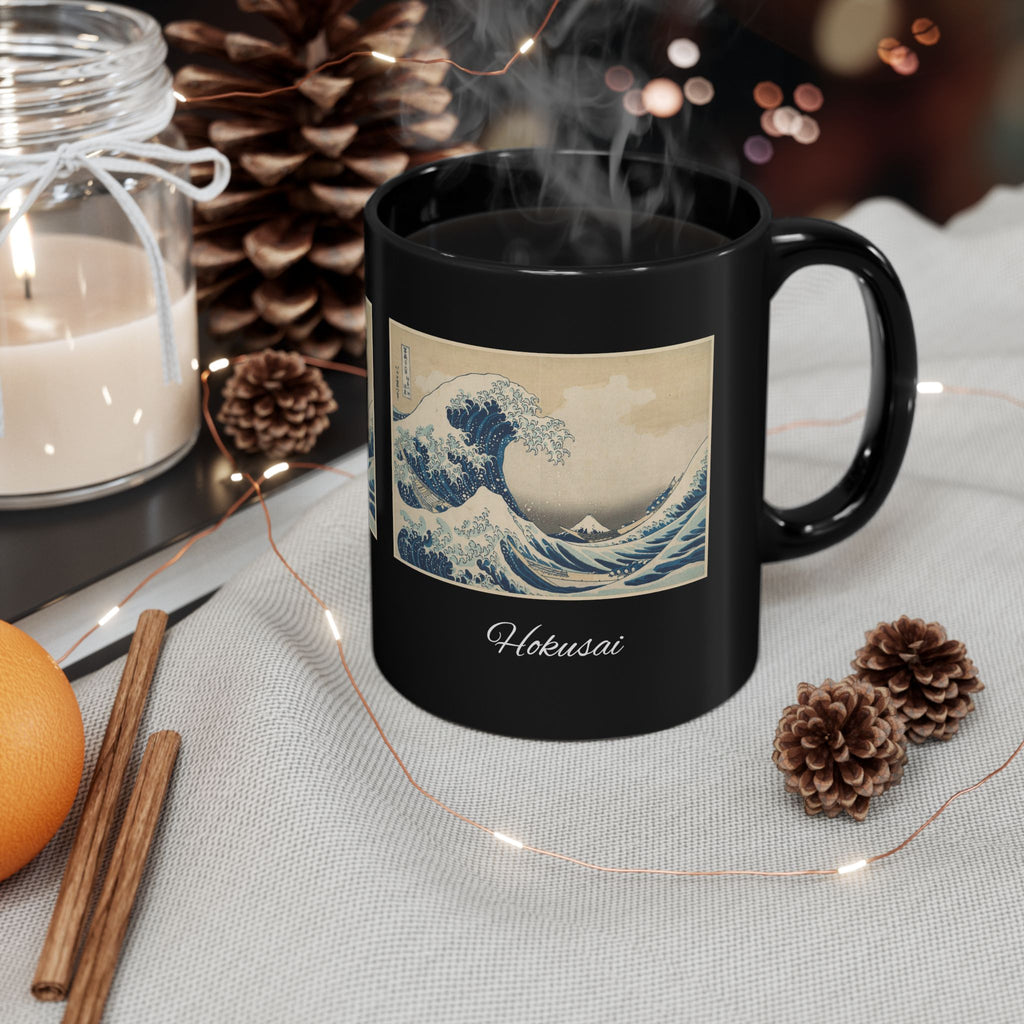hokusai big wave mug