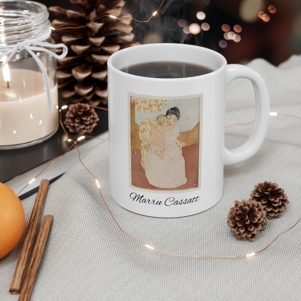 Mary Cassatt Vintage Autumn Coffee Mug — Cozy Fall Landscape Ceramic Mug (11oz, 15oz)