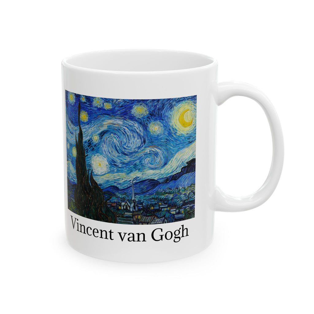 Vincent Van Gogh Starry Night Ceramic Mug —  Art Coffee Cup (11oz/15oz)