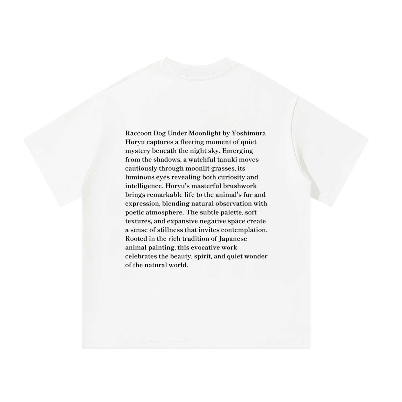 Japonism Museum Horyu Yoshimura Unisex Oversized T-Shirt (300gsm)