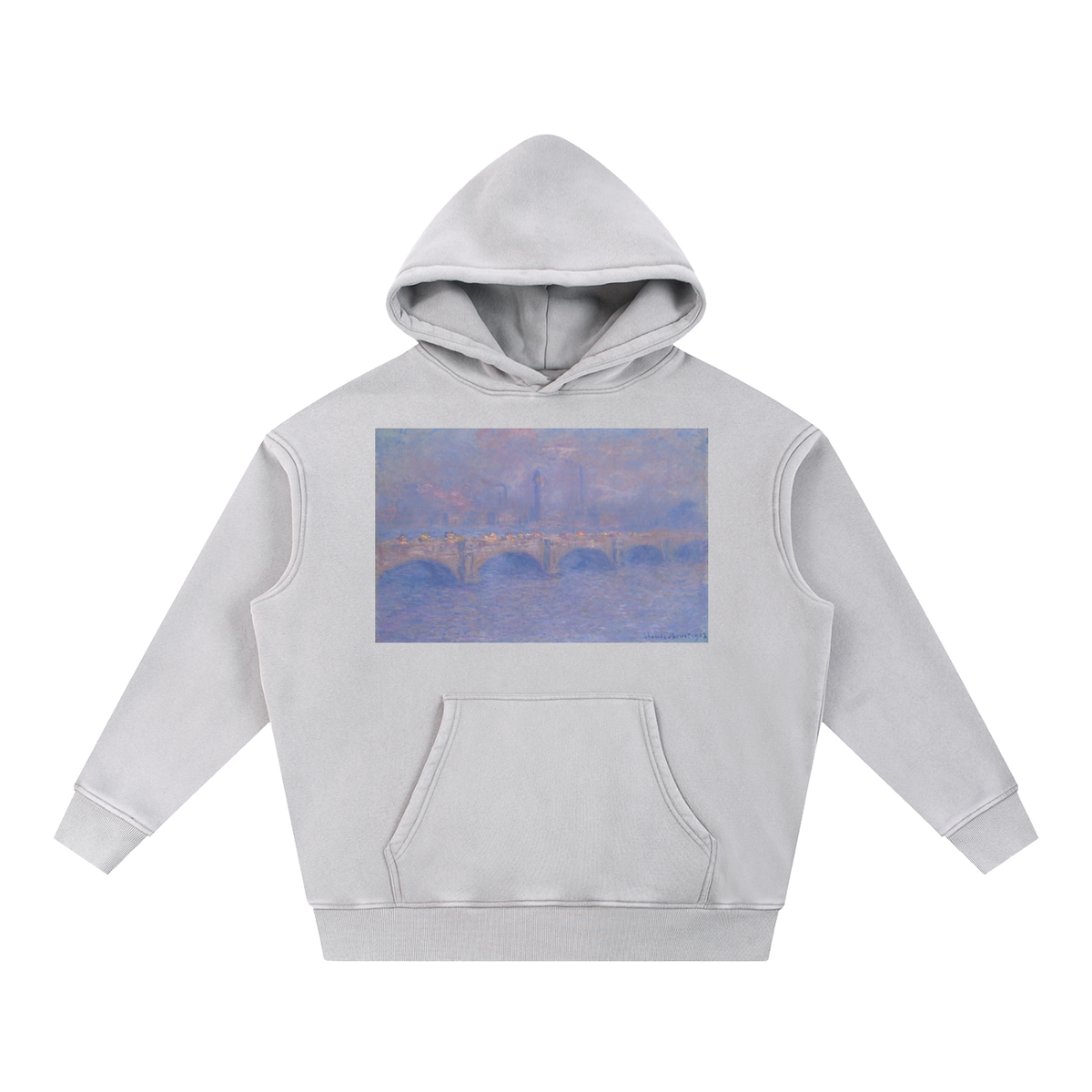 Claude Monet — Impression, Sunrise — 355gsm Hoodie