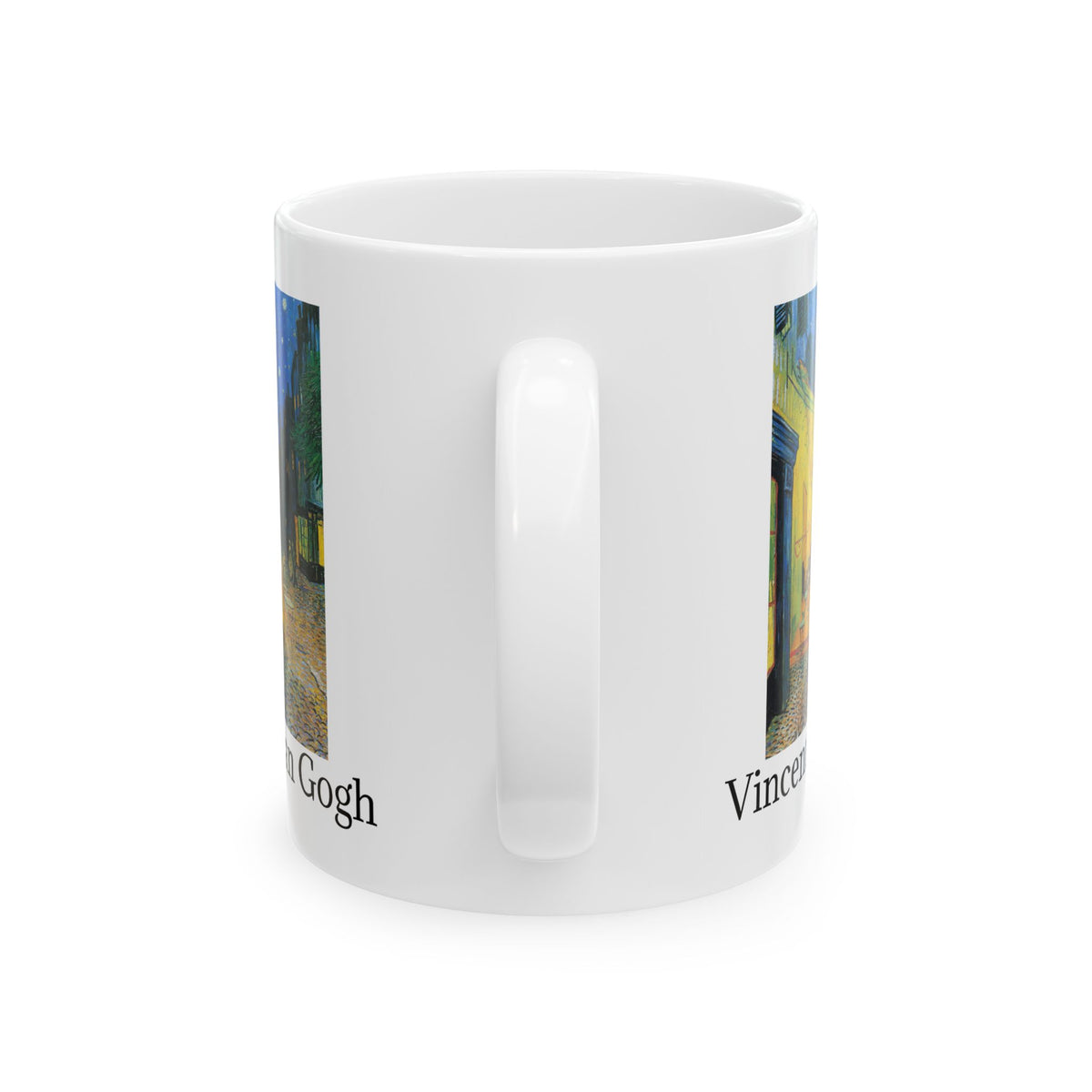 Vincent van Gogh Night Café Ceramic Mug — Art Museum Reproduction Coffee Cup (11oz, 15oz)