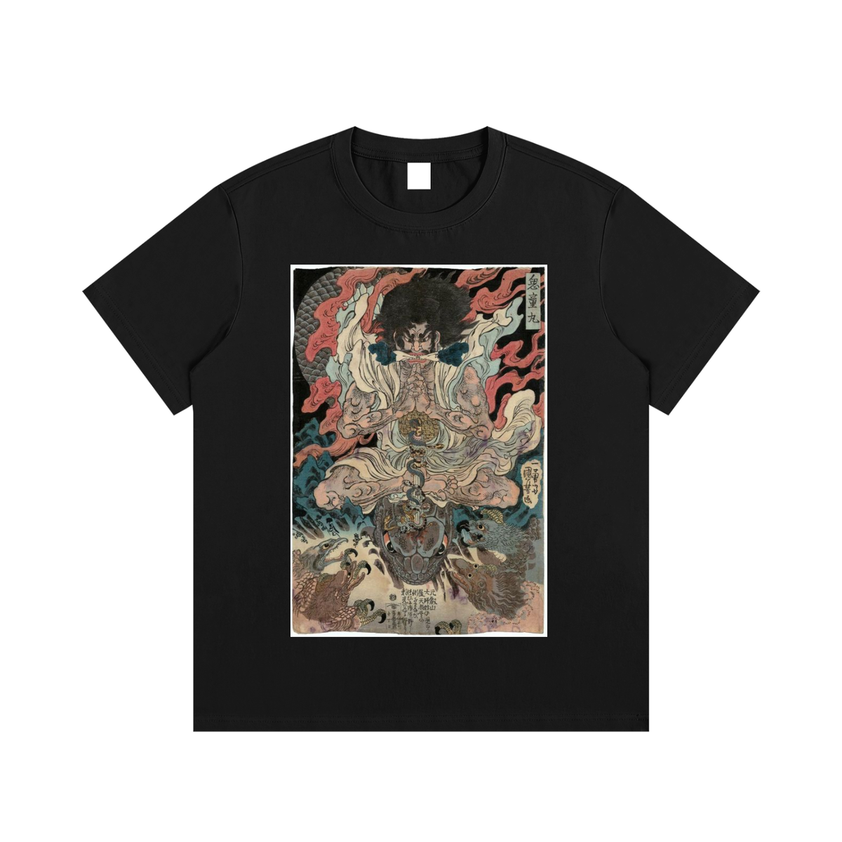 Utagawa Kuniyoshi — Warrior in Battle — 220gsm T-Shirt