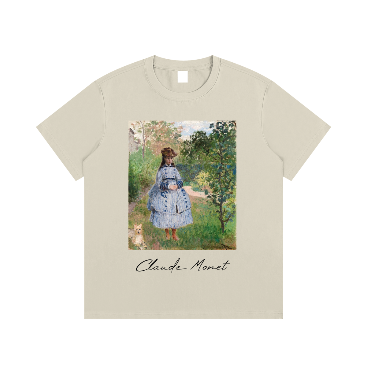 Claude Monet — Springtime — 220gsm T-Shirt