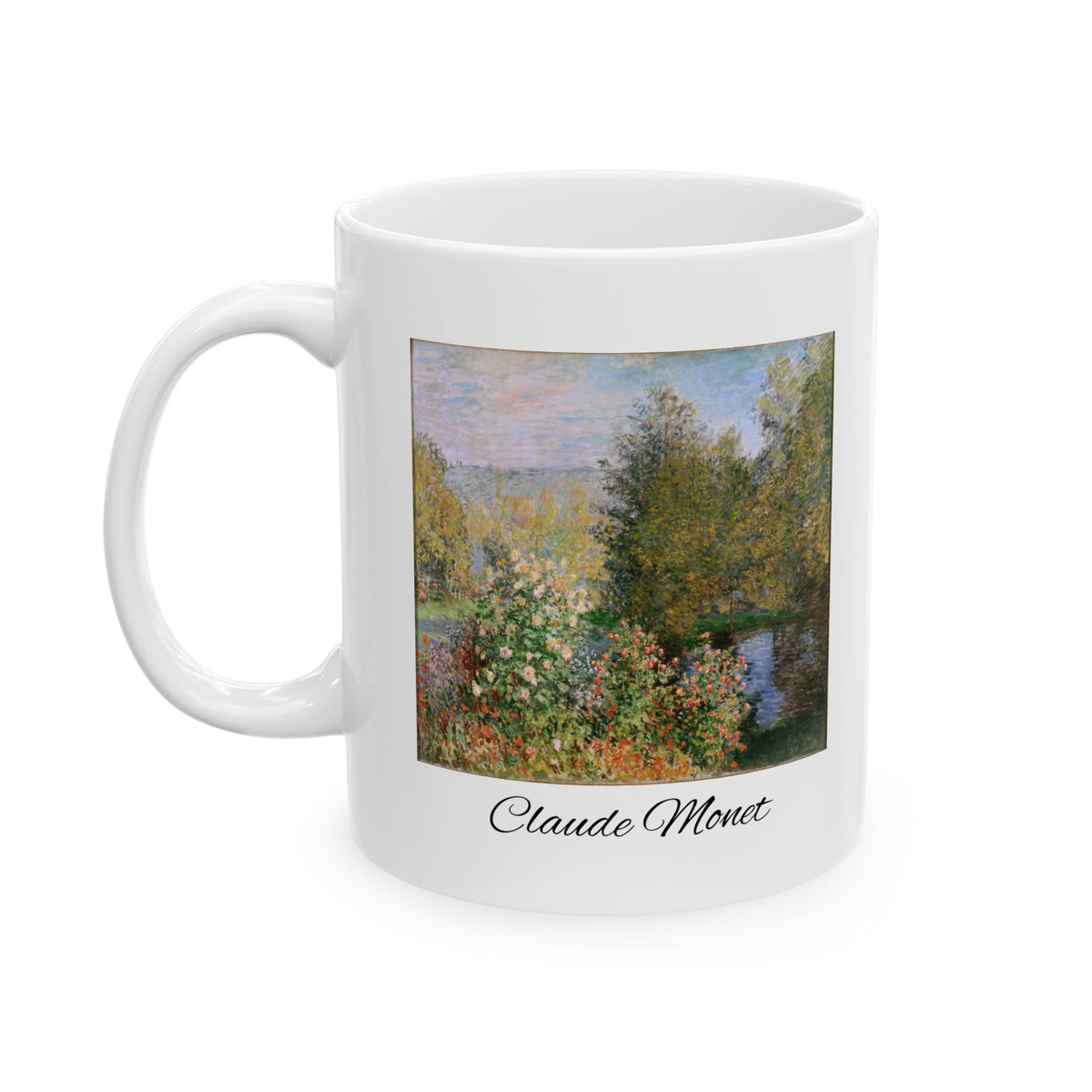 Impressionist Landscape Ceramic Mug – Claude Monet Style Scenic Coffee Cup (11oz/15oz)