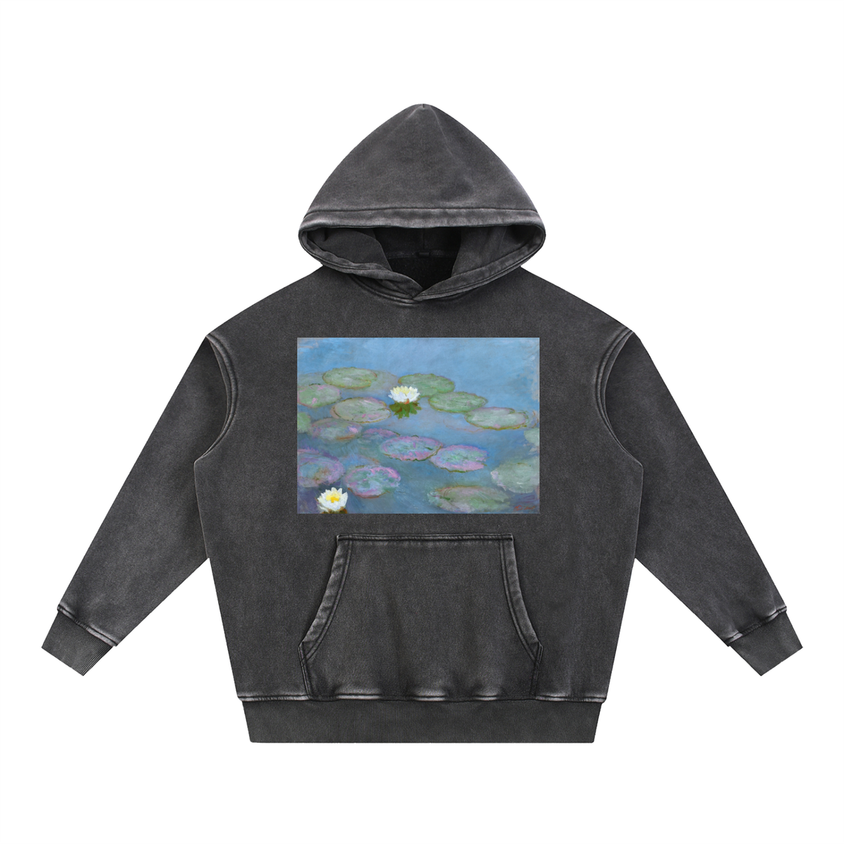 Claude Monet — Water Lilies — 355gsm Hoodie