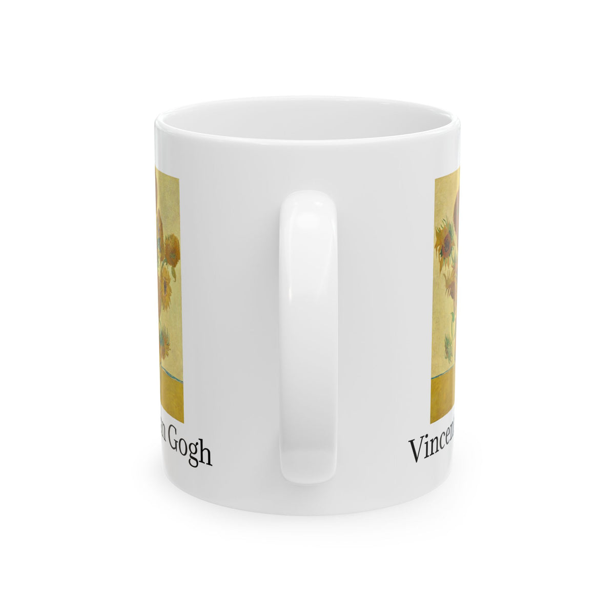 Vincent van Gogh Sunflowers Ceramic Mug — Fine Art Coffee Cup (11oz & 15oz)