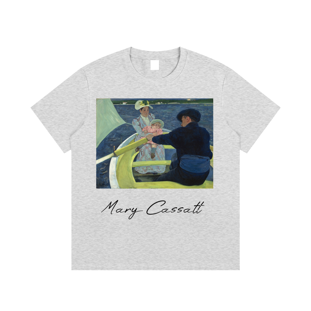 Mary Cassatt — The Boating Party — 220gsm T-Shirt