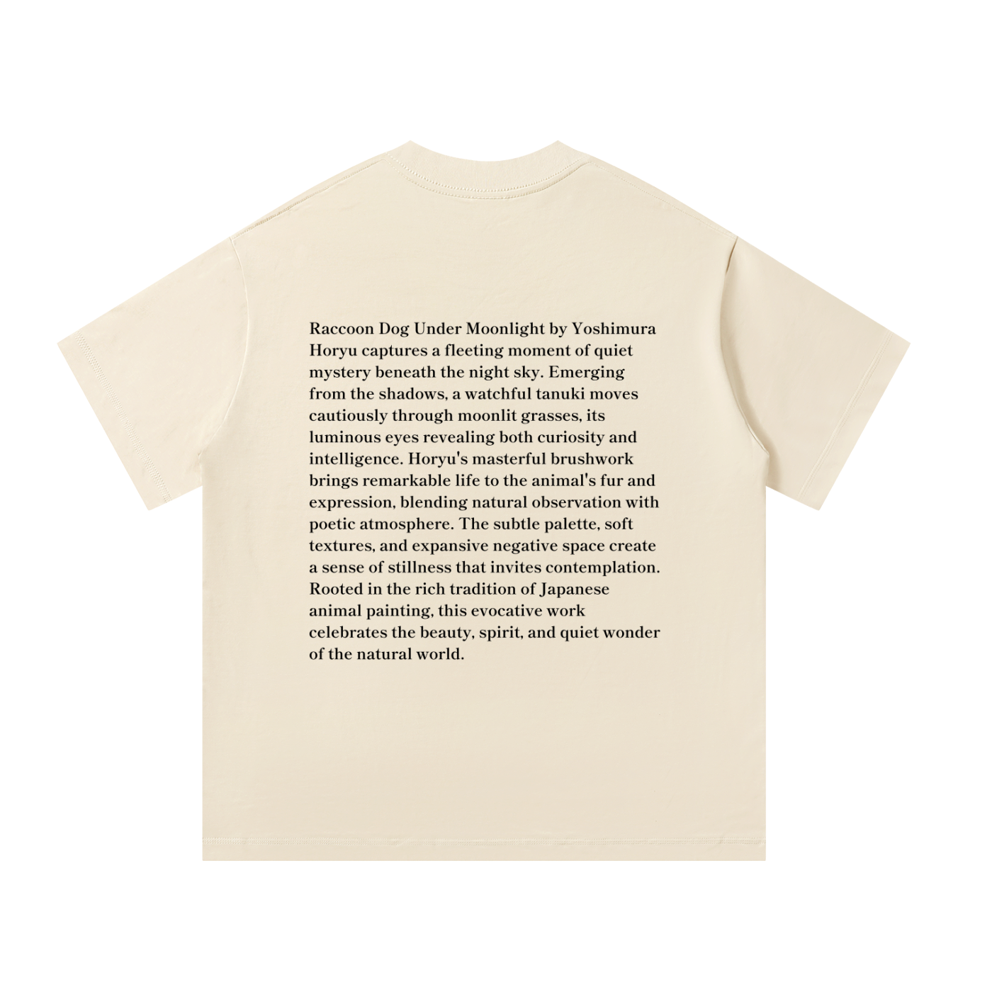 Japonism Museum Horyu Yoshimura Unisex Oversized T-Shirt (300gsm)