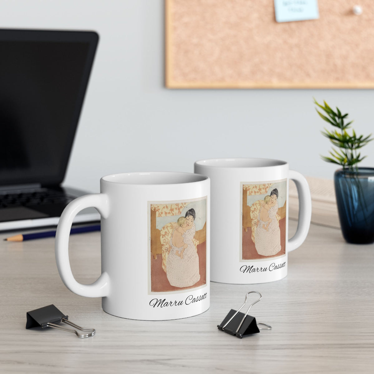 Mary Cassatt Vintage Autumn Coffee Mug — Cozy Fall Landscape Ceramic Mug (11oz, 15oz)