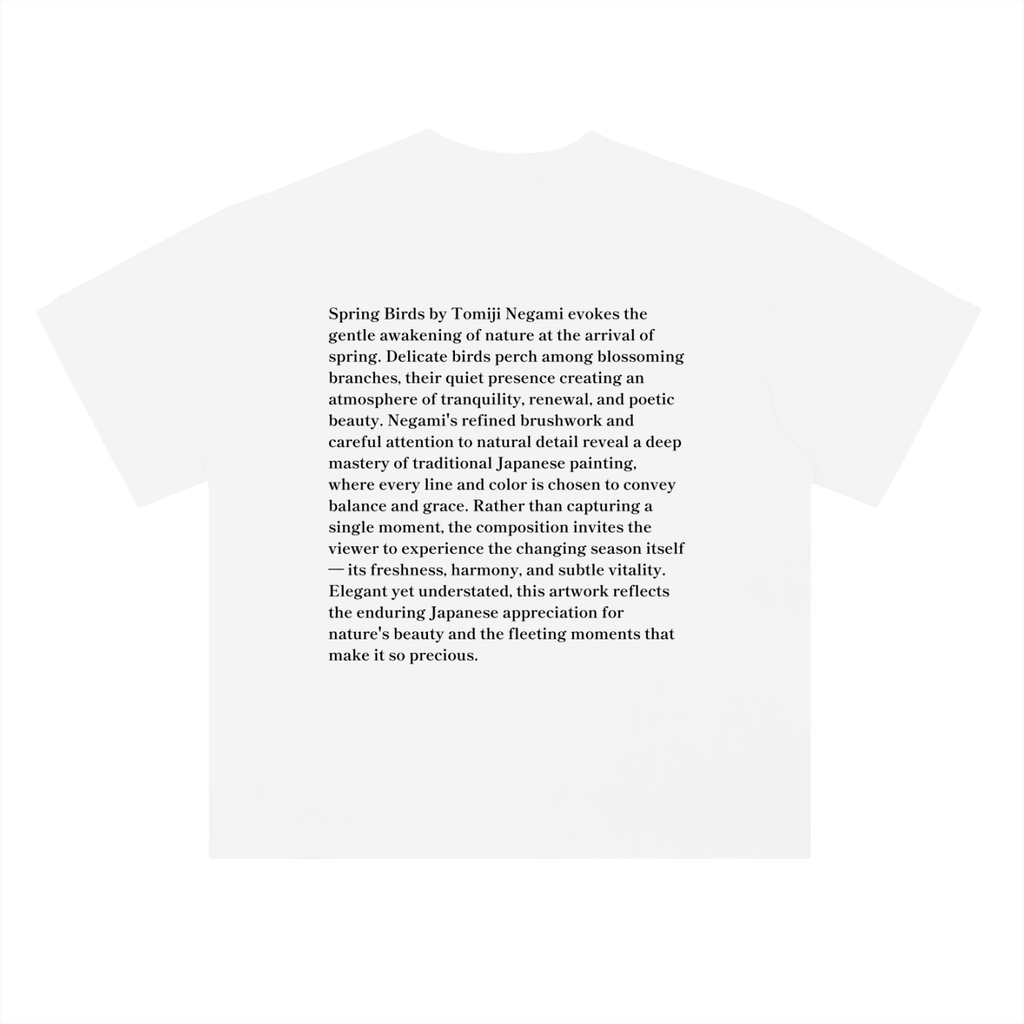 Japonism Museum Tomiji Negami Heavyweight Drop Shoulder Cotton T-Shirt (300gsm)