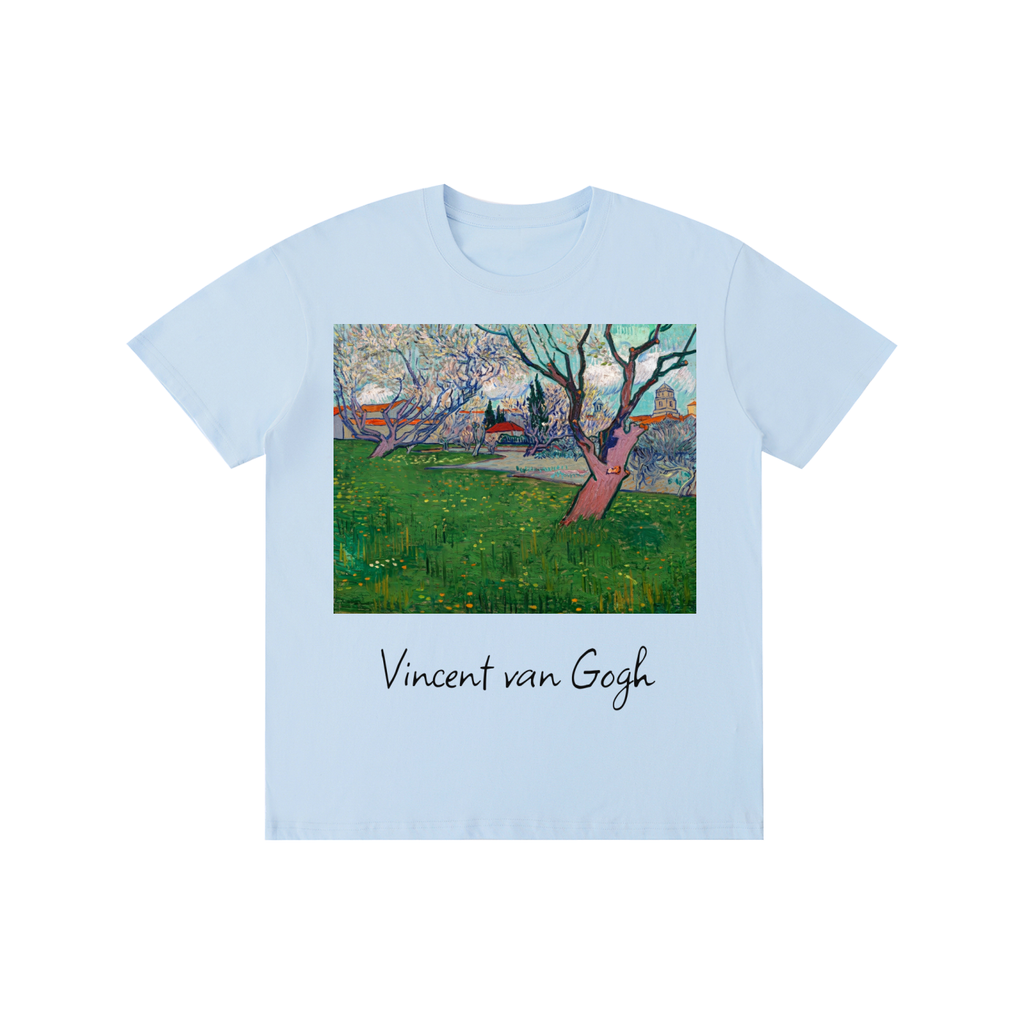 Vincent van Gogh — Orchard in Blossom — 220gsm T-Shirt