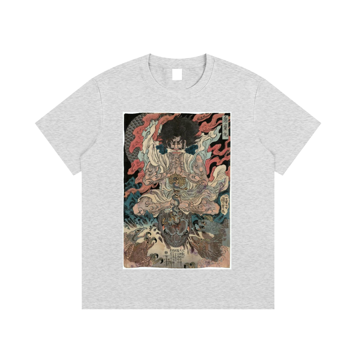 Utagawa Kuniyoshi — Warrior in Battle — 220gsm T-Shirt