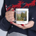 Impressionist Landscape Ceramic Mug – Claude Monet Style Scenic Coffee Cup (11oz/15oz)