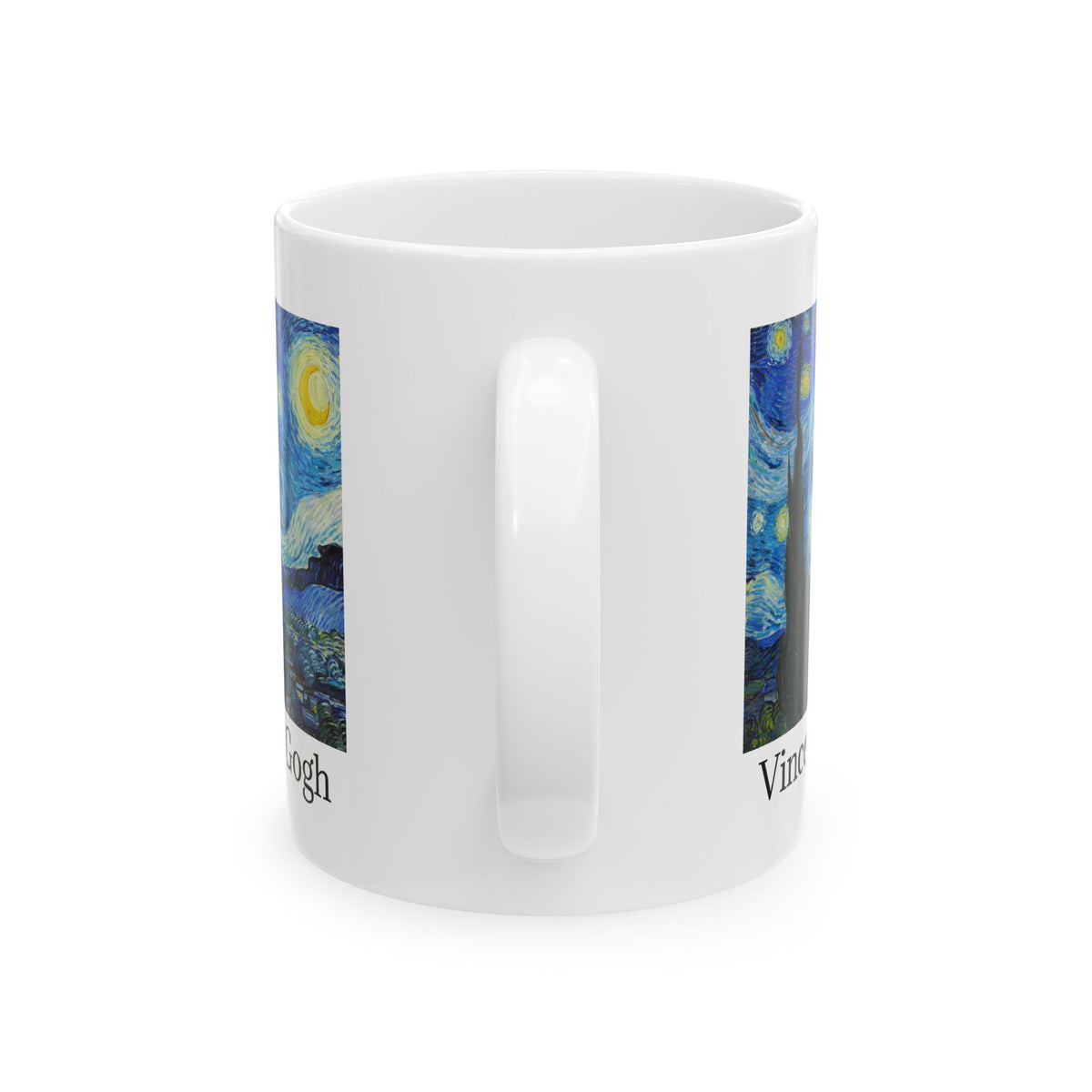 Vincent Van Gogh Starry Night Ceramic Mug —  Art Coffee Cup (11oz/15oz)