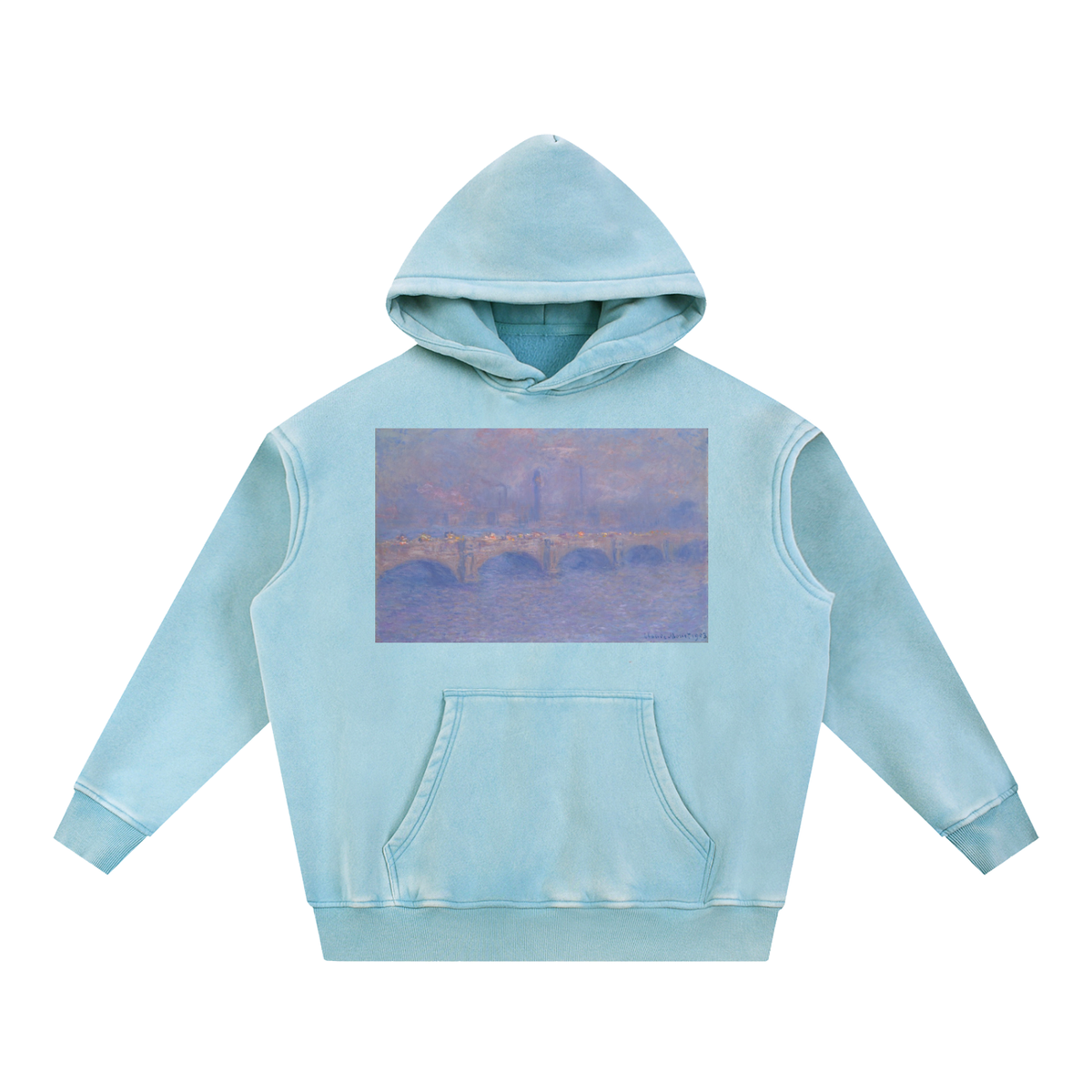 Claude Monet — Impression, Sunrise — 355gsm Hoodie