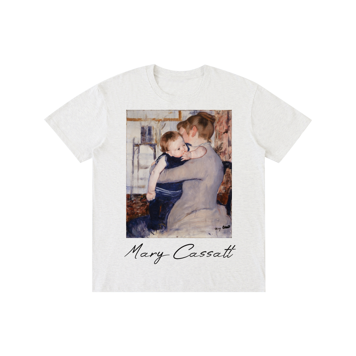 Mary Cassatt — Mother and Child — 180gsm T-Shirt