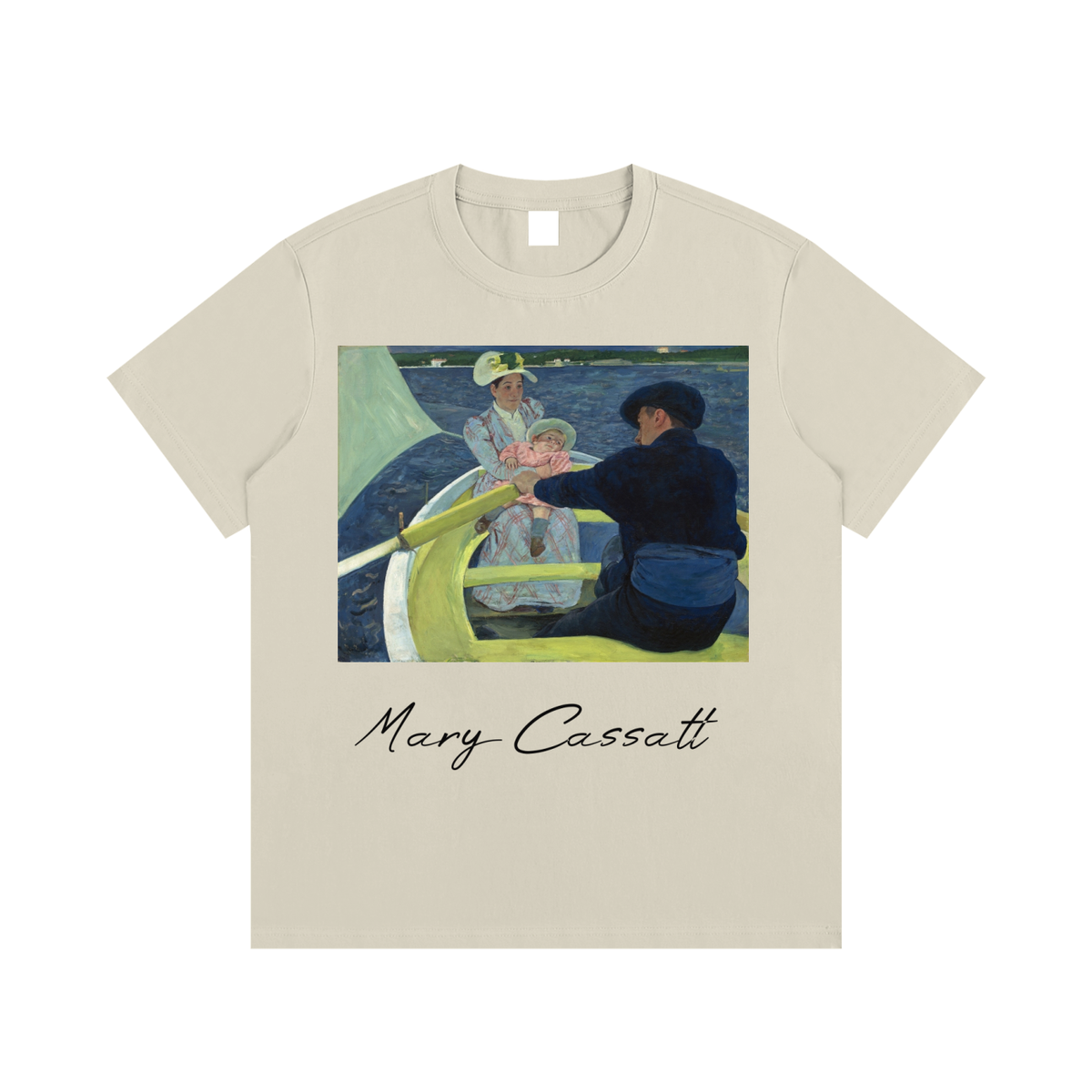 Mary Cassatt — The Boating Party — 220gsm T-Shirt