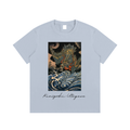 Utagawa Kuniyoshi — Warrior Taming a Demon — 220gsm T-Shirt