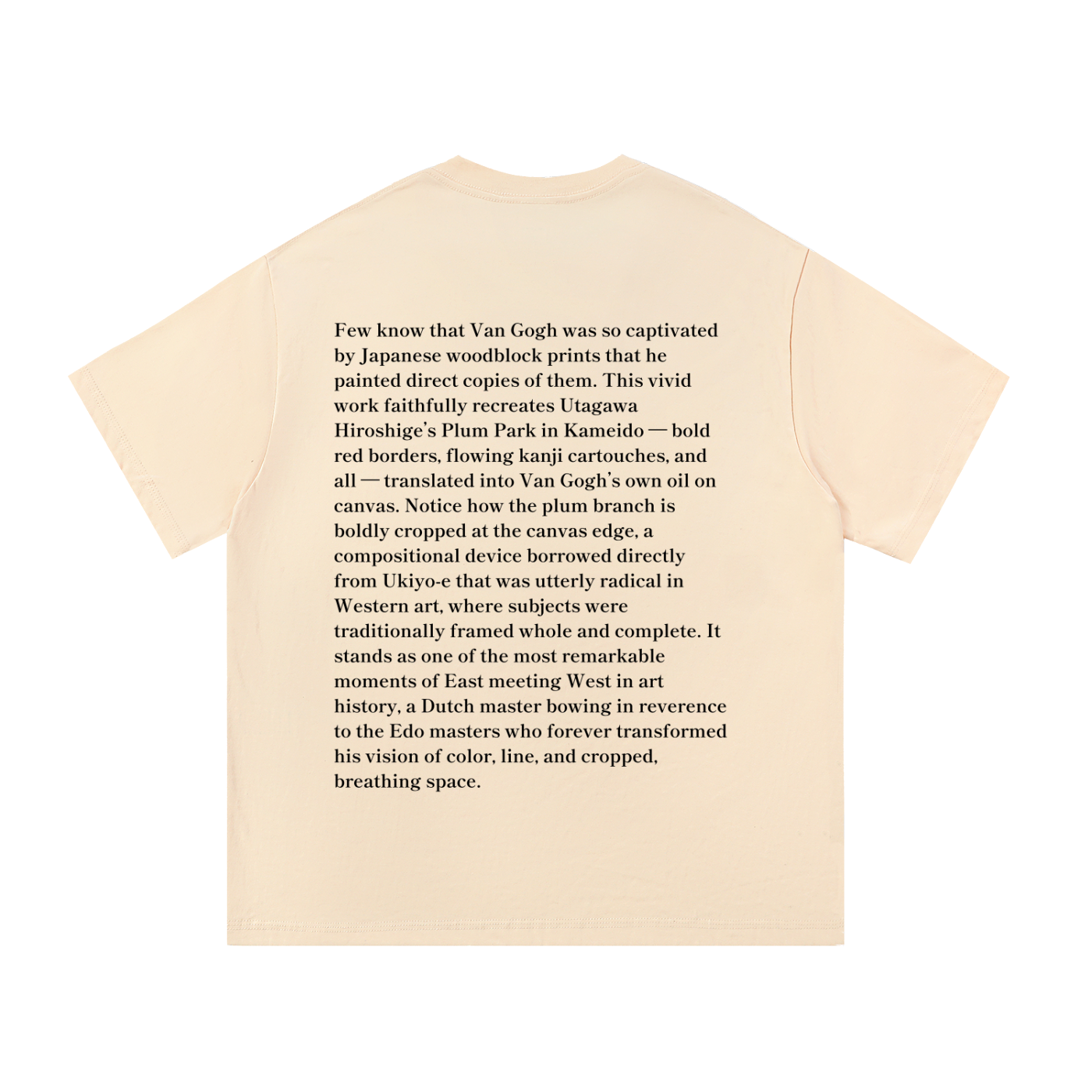 Japonism Museum Vincent Van Gogh1.2. Essential Cotton T-Shirt