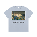 Keisai Eisen — Station on the Kiso Kaidō — 220gsm T-Shirt