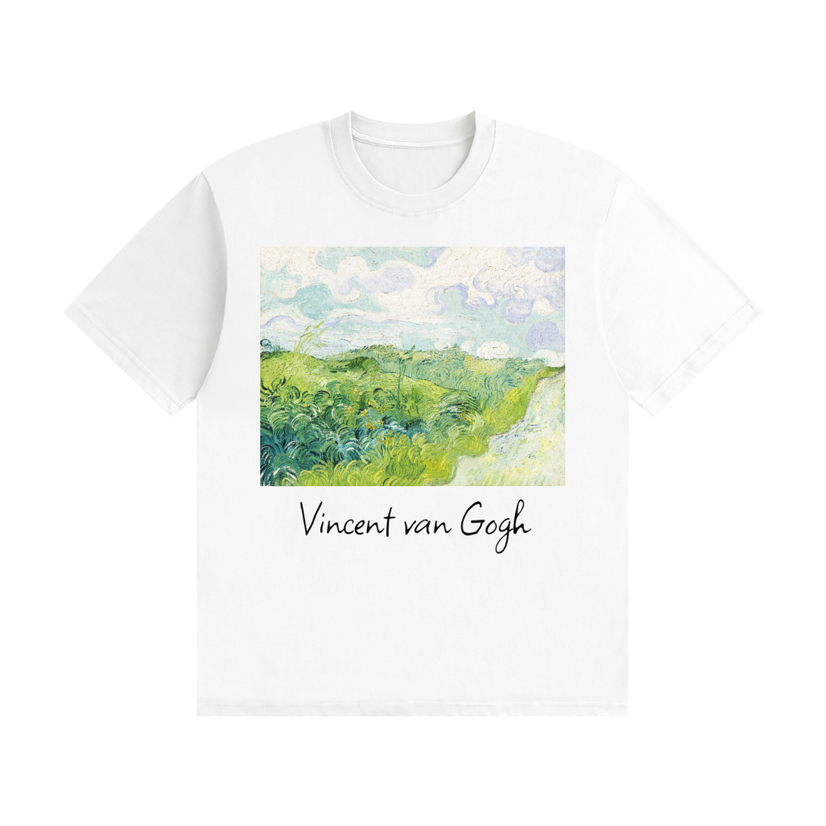 Vincent van Gogh — Green Wheat Field — 200gsm T-Shirt
