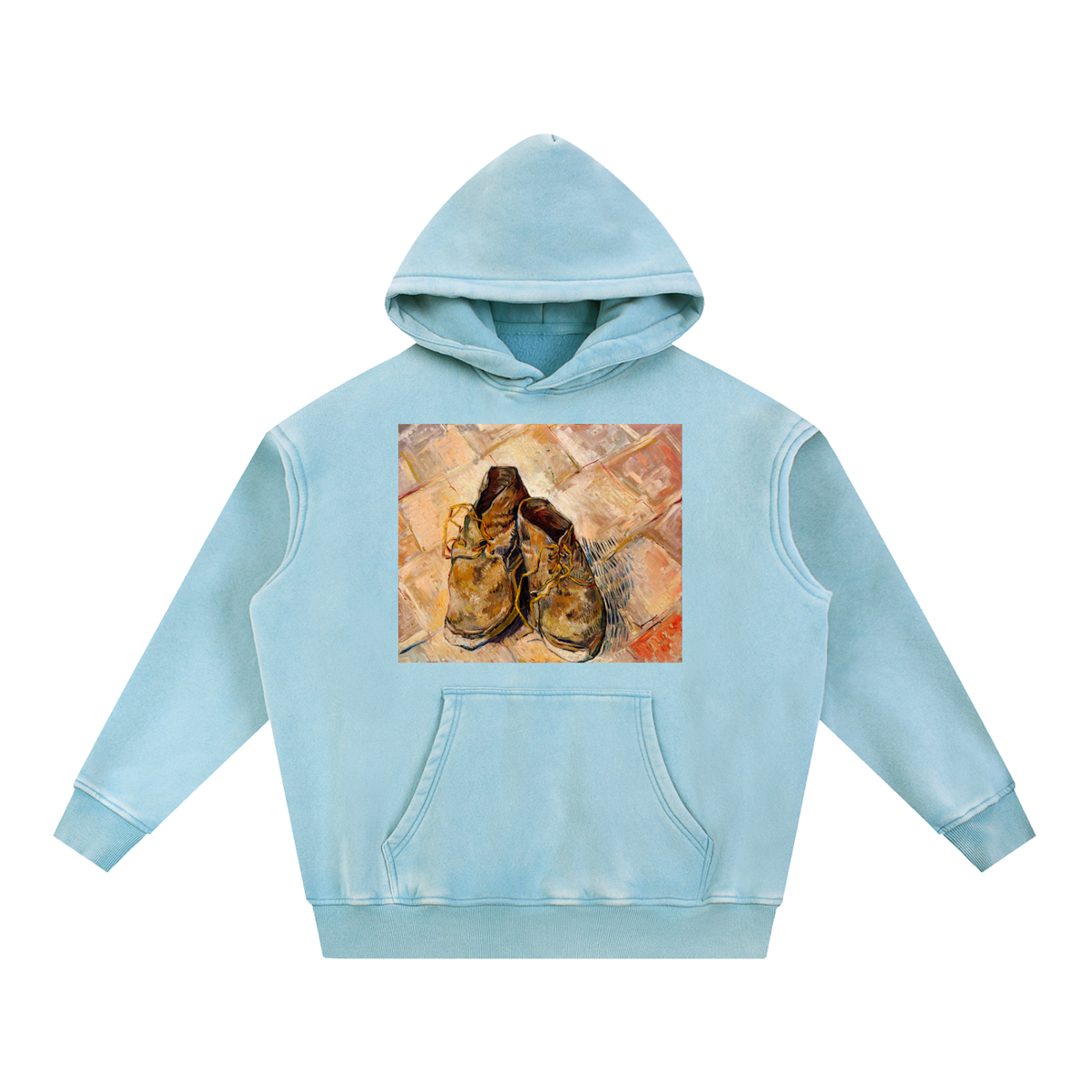 Vincent van Gogh — A Pair of Shoes — 355gsm Hoodie