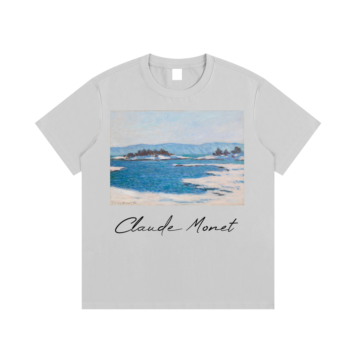 Claude Monet — Coastal Scene — 220gsm T-Shirt