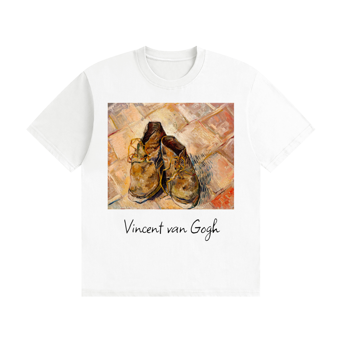 Vincent van Gogh — A Pair of Shoes — 200gsm T-Shirt