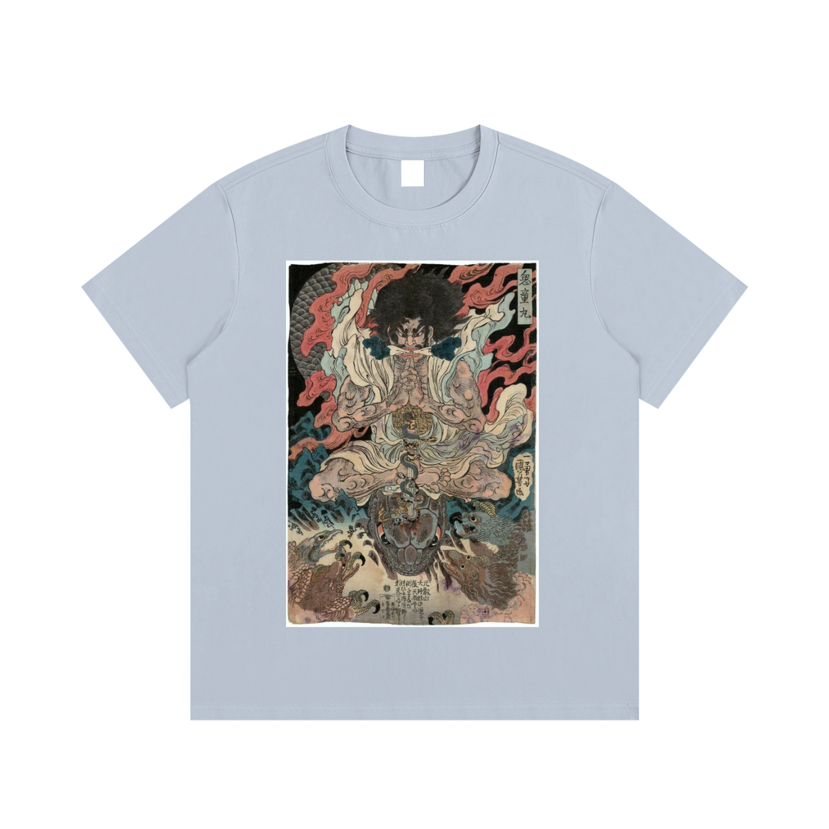 Utagawa Kuniyoshi — Warrior in Battle — 220gsm T-Shirt