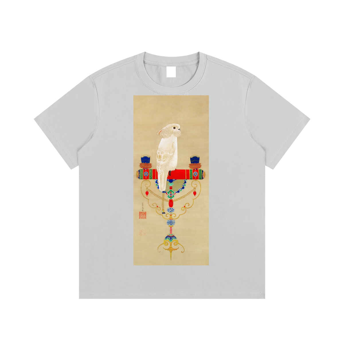 Ogata Kōrin — Cranes and Pine — 220gsm T-Shirt