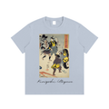 Utagawa Kuniyoshi — Warriors Confronting — 220gsm T-Shirt