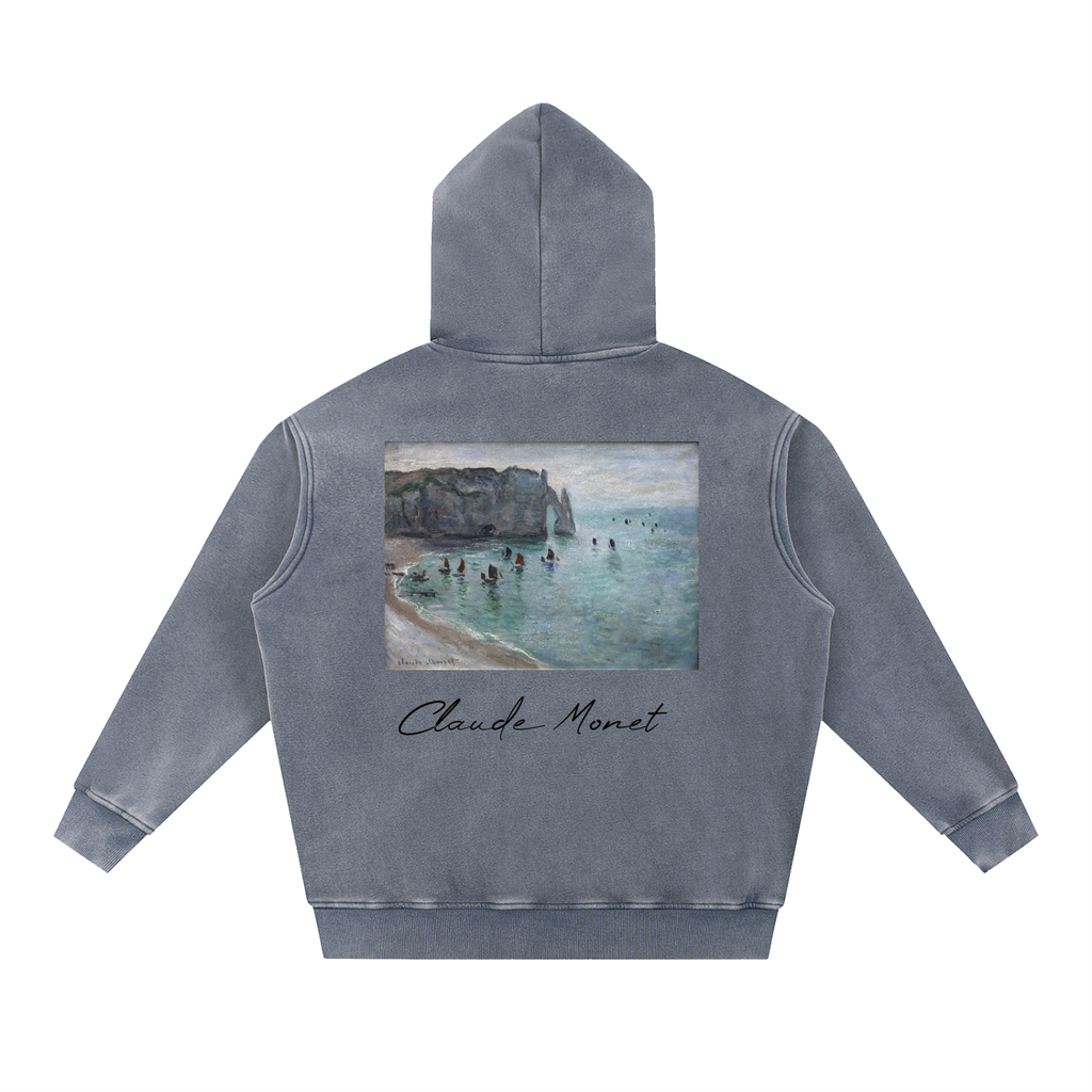 Claude Monet — Break-up of the Ice — 355gsm Hoodie