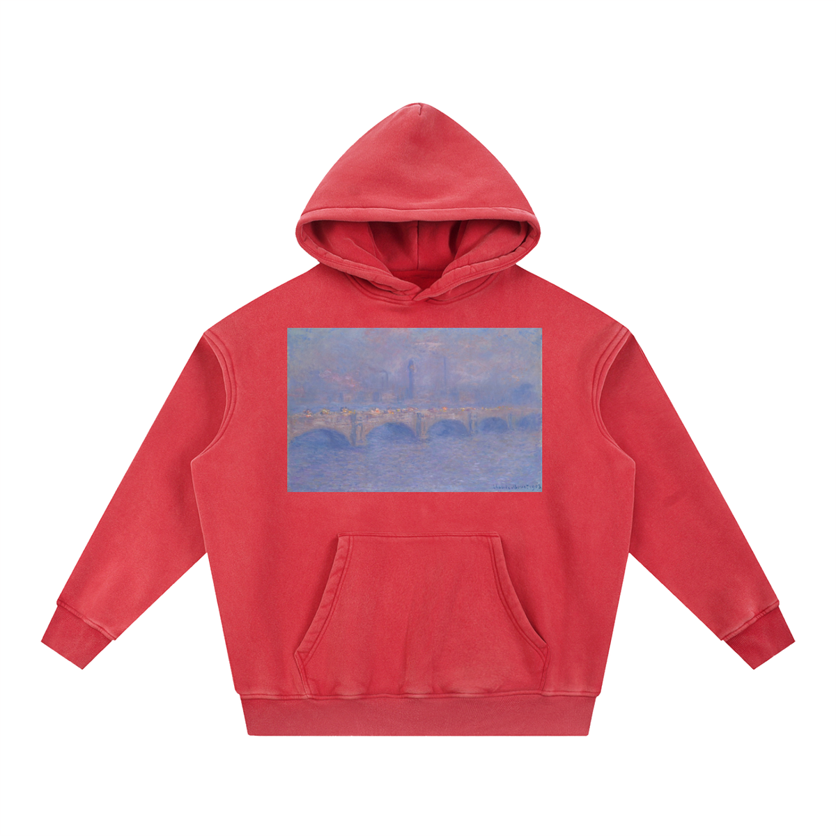 Claude Monet — Impression, Sunrise — 355gsm Hoodie