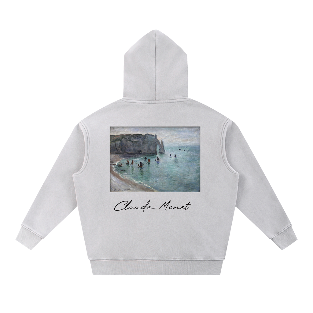 Claude Monet — Break-up of the Ice — 355gsm Hoodie