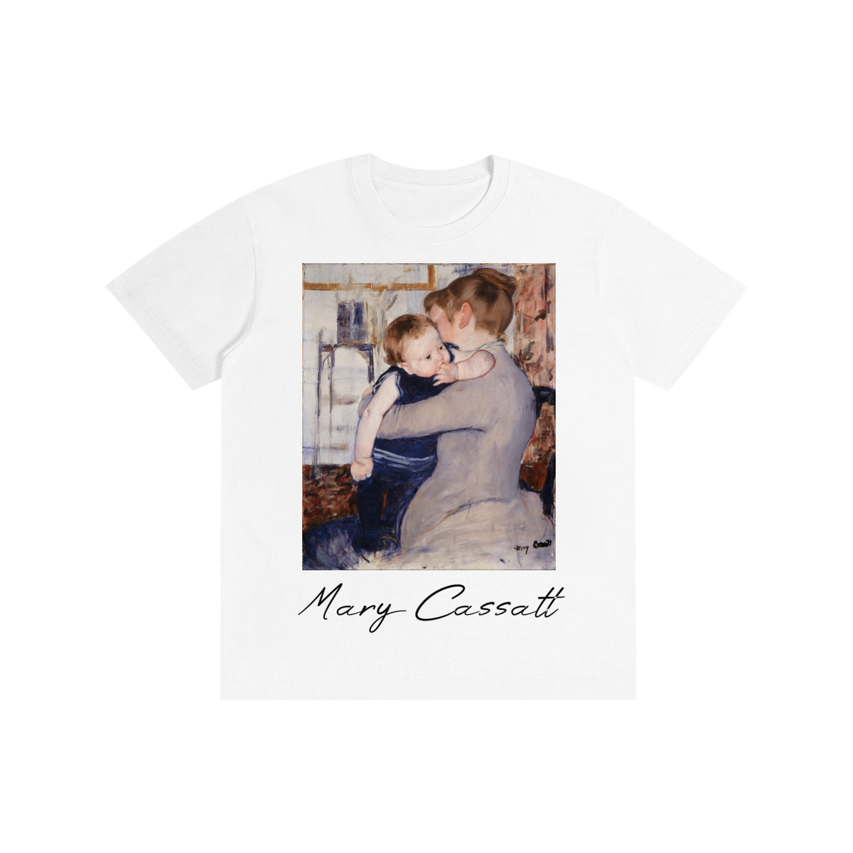 Mary Cassatt — Mother and Child — 180gsm T-Shirt