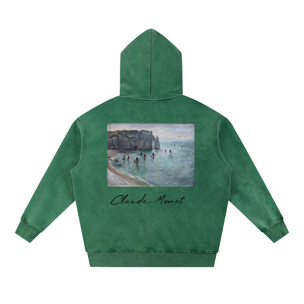 Claude Monet — Break-up of the Ice — 355gsm Hoodie