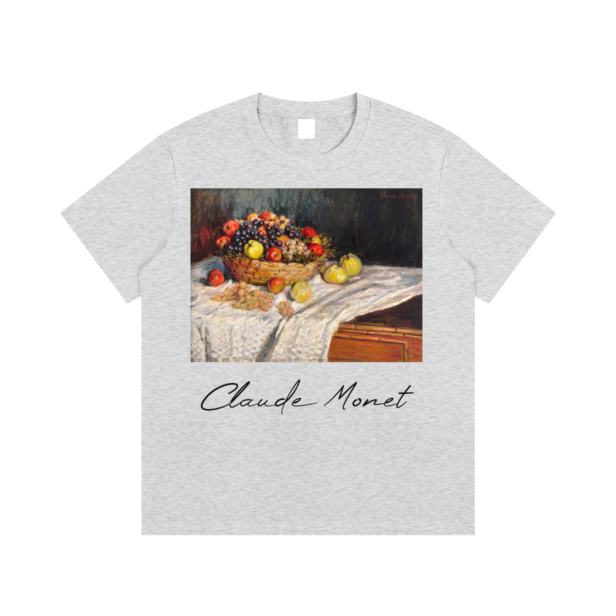 Claude Monet — Still Life with Fruit — 220gsm T-Shirt