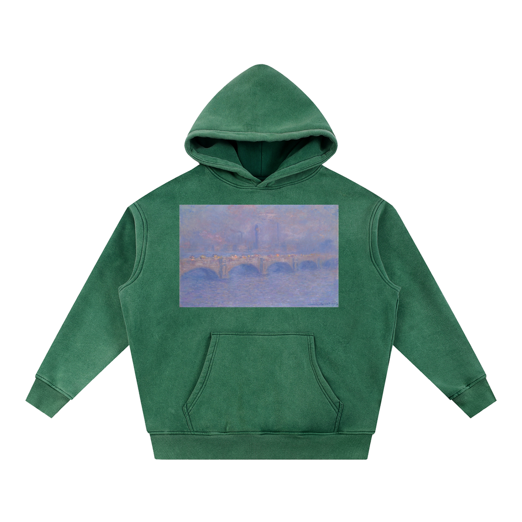 Claude Monet — Impression, Sunrise — 355gsm Hoodie