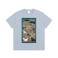 Ogata Kōrin — Cranes by the Water — 220gsm T-Shirt